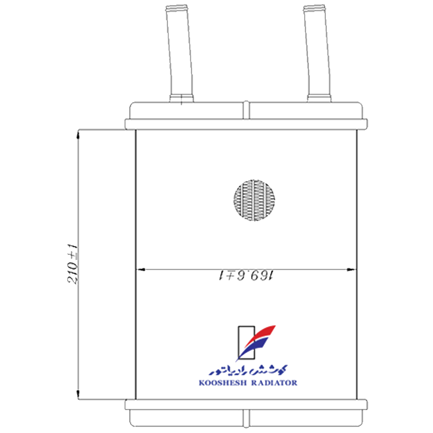 Отопитель Волга 3110, 31029 (18mm)