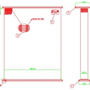  شبکه  فرگوسن 285 (پره باز) 4 لول