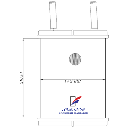 Отопитель Волга 3110, 31029 (18mm)